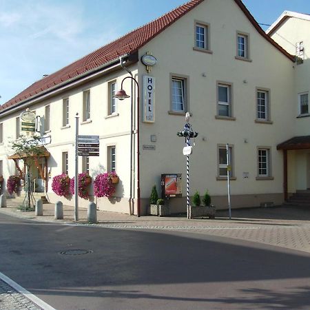 Garni Zum Adler Gensingen Exterior foto